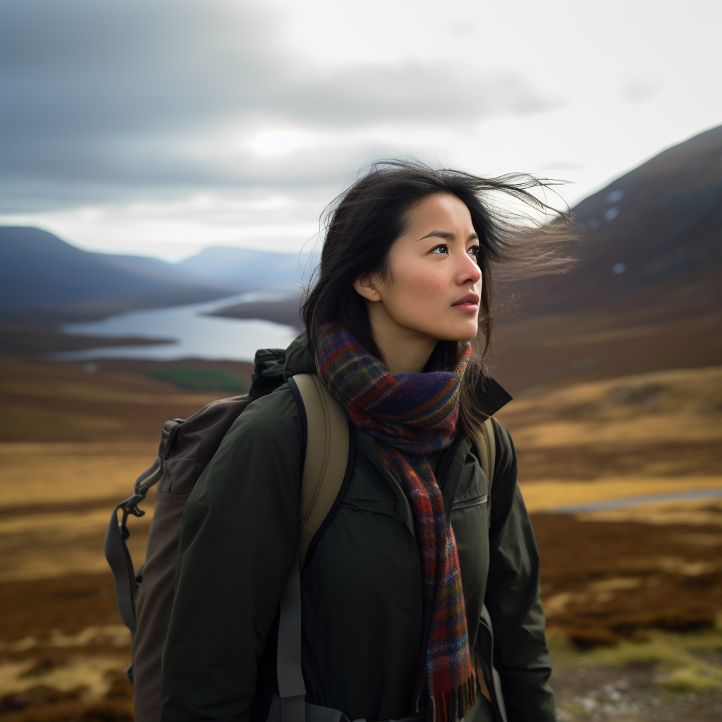 The Global Scots Scottish hiker